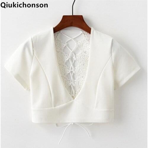 Qiukichonson Black Blouses