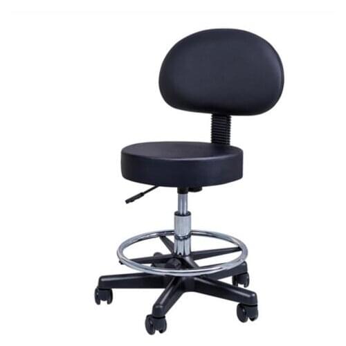 Beauty chair rotary lifting stool explosion-proof stool barber chair work bench hairdressing salon rotary stool round pulley mas