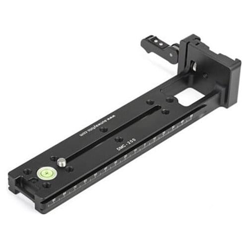 SUNWAYFOTO DMC-200LR Tripod Head Quick Release Plate for DSLR Camera Tripod Plate Vertical Rail With Screw-knob Tripod Plate