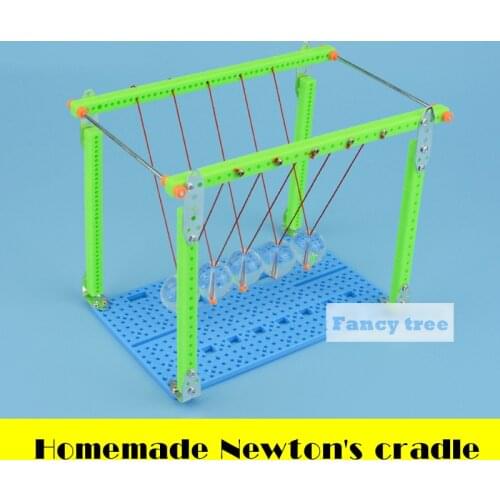 Physics Tecnologia production Creative diy kit Use the law of conservation of energy Newtons pendulum balls pupils steam toys