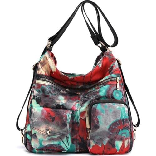 Waterproof Nylon printing Women Messenger Bags Handbag Fashion Crossbody Bolsas Clutch Travel Shoulder Feminina Bolsos Mujer