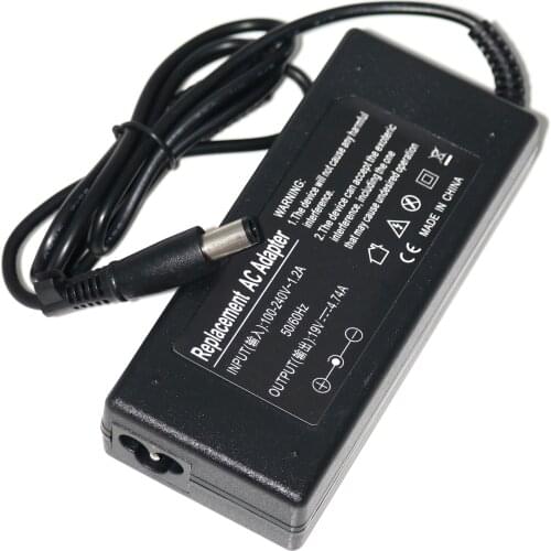 High Quality Replacement 7.4X5.0mm Laptop AC Power Adapter Charger 19V 4.74A 90W For Compaq Notebook For HP DV5 DV6 DV7 N113