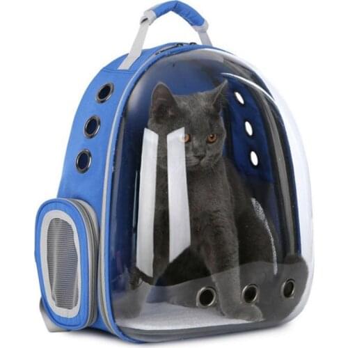 Explosion Models Pet Supplies Cat Bag Space Capsule Pet Bag Breathable Cat Out Bag Portable Transparent Pet Backpack