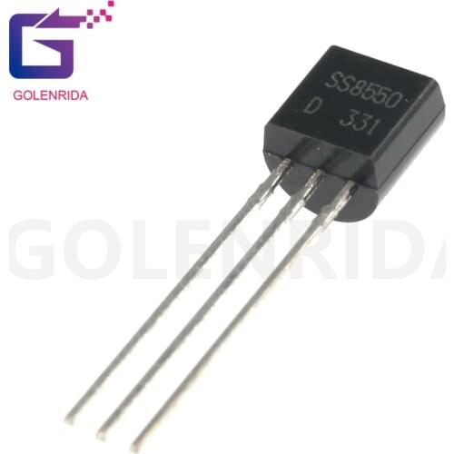 100PCS SS8550 TO-92 8550 TO92