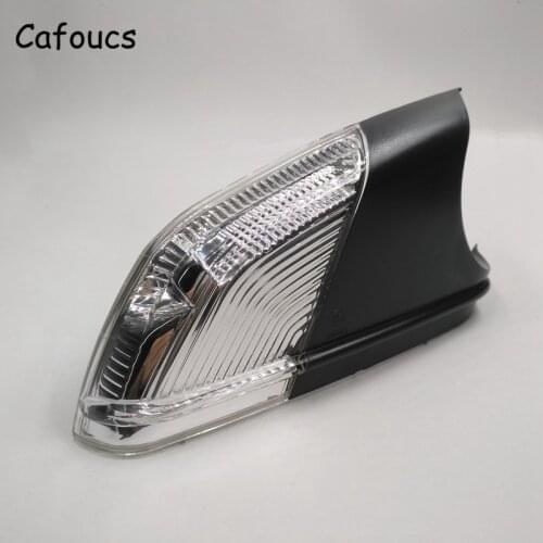Cafoucs Car Wing Mirror Indicator Turn Signal Led Light For Volkswagen Polo for Skoda Octavia 1Z0949101C 1Z0949102C