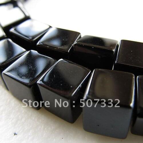 Free Shipping! Wholesale AAA Top Quality 6mm Crystal 5601 Square Cube Beads -Black/Jet colour 360pcs