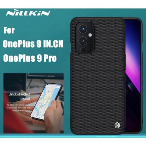 Nillkin for Oneplus One Plus 9 1+9 Pro case back cover Textured protective Nilkin nylon fiber TPU PC cases For OnePlus 9 Pro