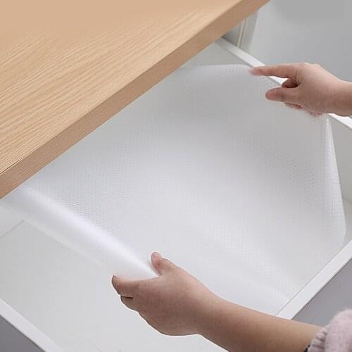 EVA Cuttable Cabinet Moisture-proof Pad Wardrobe Waterproof Paper Kitchen Dust-proof Pad Drawer Transparent Mat