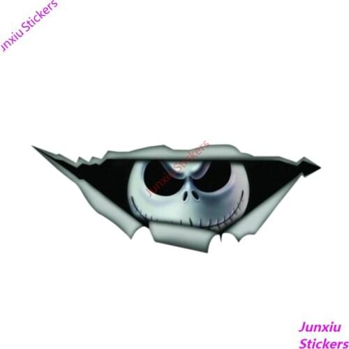Nightmare Before Christmas Sticker 3D Pet Graphic Vinyl Decal Car Window Laptop Car Stickers Decoration Car Accessories KK13*5cm