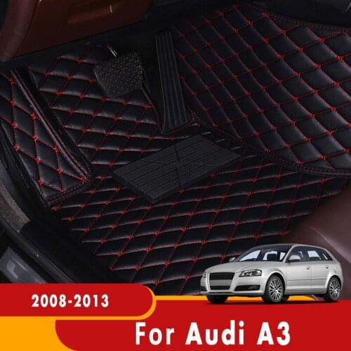 Carpets For Audi A3 2013 2012 2011 2010 2009 2008 Car Floor Mats Auto Interior Accessories Parts Custom Covers Styling