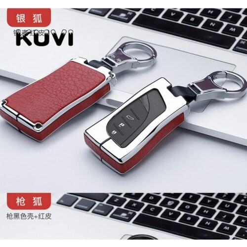 Leather Smart Key Case Cover For Lexus 2018 2019 IS ES GS LS500h NX RX LX LC RC ES350 US200 US260h UX200 UX250h Fob Car Styling