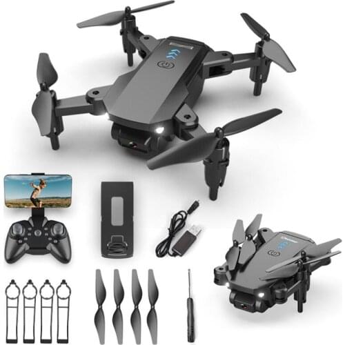 S603 Mini Quadcopter WiFi Fpv Dual 4K Camera RC Drone Air Pressure Altitude Hold Foldable UVA Toys