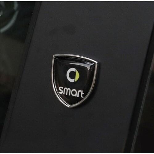Car Styling Modification Metal Sticker Decoration Car 3D Logo Exterior Accessories For Smart 451 453 450 452 454 fortwo forfour