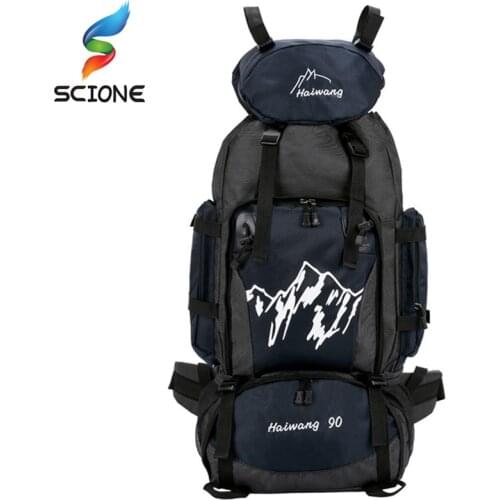 New Arrival Large Capacity Sports Camping Hiking Backpack Unisex Travel Multi-purpose Climbing Backpack Mountaineering Rucksack