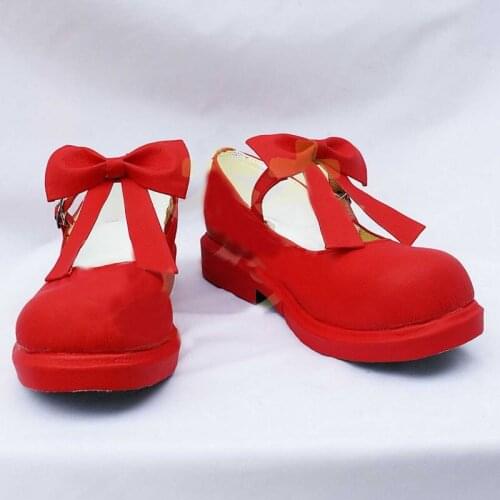 Cardcaptor Sakura cosplay shoes anime red boots