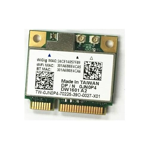SSEA Wholesale NEW for DELL DW1601 QCA9005 AR9462 WiGig 802.11AD 7Gbps Half Mini PCI-E Wireless Card Free shipping