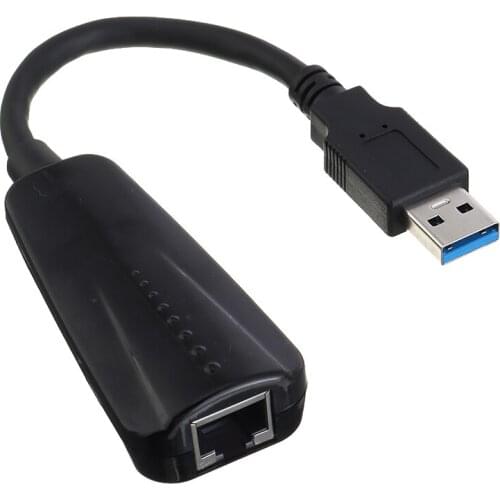 Pohiks 1pc Portable USB 3.0 Ethernet Gigabit Network Card High Speed 10/100/1000Mbps RJ45 Adapter For Tablet/Desktop/Notebook