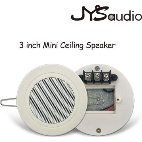 In-ceiling Speaker PA Sound System Audio Loudspeaker Headphone Mini 3 Inch Ceiling Speakers For Home Music Audio Players Speaker