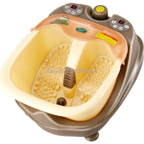 Split foot bath fully automatic massage foot bath electric heating footbath soaking footbath footbath