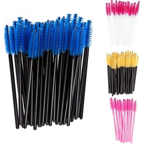 Multicolor 20000pcs/lot Cosmetic Eyelash Extension Disposable Mascara Wand Brush Wands Makeup Applicator Lash Beauty Tool