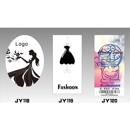 Supper High-Grade tags Hot sell hang tags clothing tag custom printed fashion hangtag/clothing hang tag JYSJ357