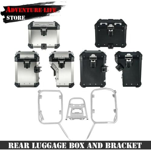 Motorcycl Rear Luggage Box Side Boxes Saddlebag Top Case Box Bracket For BMW G310GS G 310GS G310 GS 2017 2018-2020 Saddle bag