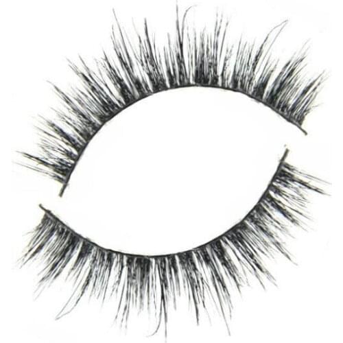 1pair mink eyelash False Eyelashes Eyelashes makeup Mink Full Strip eye Lashes 3d hand made nature extension accessory