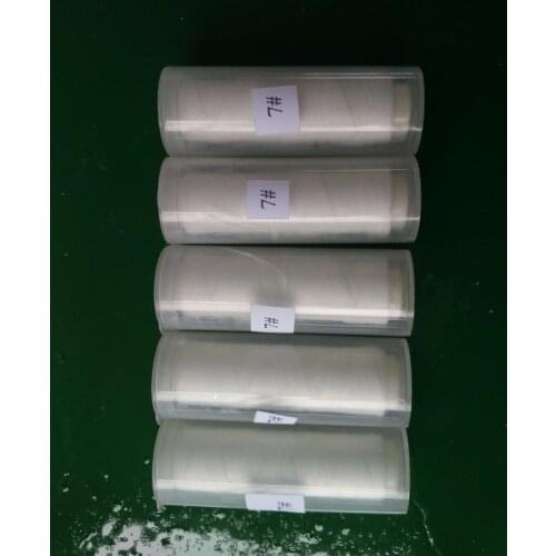 10pcs/NO7 X 50m chinese sea fishing bait elastic thread with dispenser