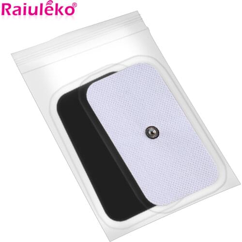 10Pcs/lot 5*9cm Ems Nerve Muscle Stimulator Slimming Massager Patch Electrode Pads For Tens Acupuncture Physiotherapy Machine
