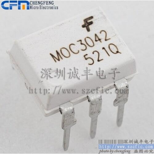 10pieces MOC3042 MOC3042M DIP
