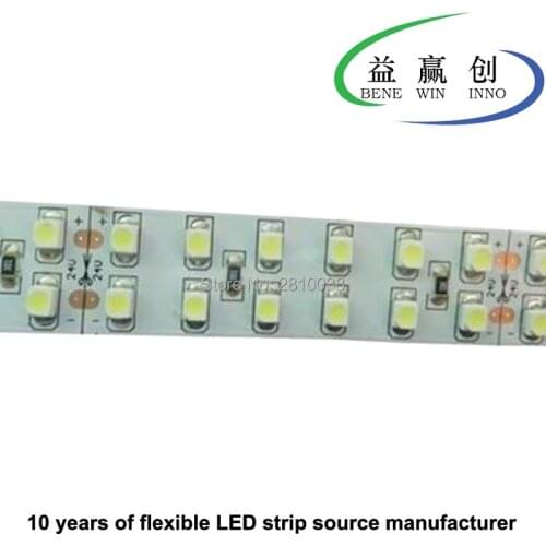 100M/Lot High CRI 90+ 3528 led light strip DC12/24V 240leds/M led strip lights IP22 15mm wide led tape light 19.2W/M led ribbon