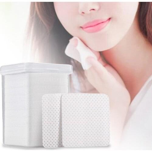 200Pcs Glue Remover Pads Lint-Free Anti-tear Makeup Tools Eyelash Extension Glue Cleaning Wipes for Girl