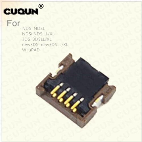 4 Pin Connector Port Socket for Nintend NDSiXL/3DS/3DSXL/New 3DS/New 3DS XL/WiiuPAD 4Pin Touch Screen Rocker Socket for New 3DS