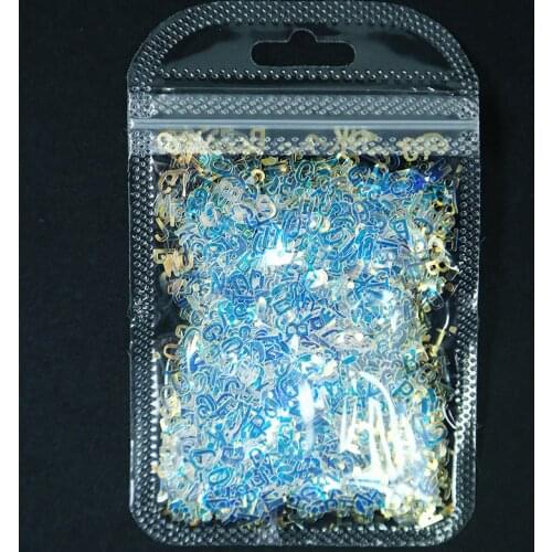 5mm 1Bag A-Z English letter Sequins Flakes/ Nail art Laser Sequins Alphabet calligraphic Nail Glitter, Nail Sequins, Nail Charm