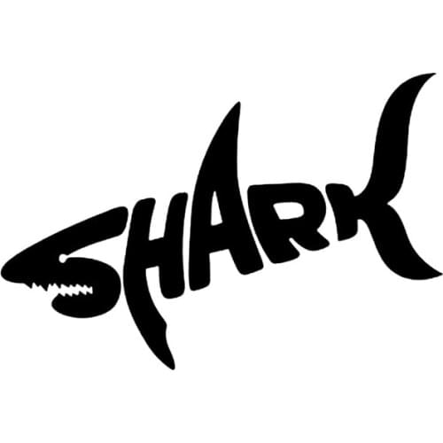 SHARK Shark Scratches Car Stickers Creative Personality Reflective Car Stickers Waterproof Sunscreen Glue Sticker Car Body Oem
