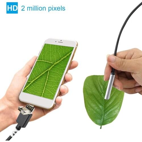 3-in-1 USB2.0 Micro USB Type-C Endoscope Inspection Borescope Camera with 20M Cable IP67 Waterproof