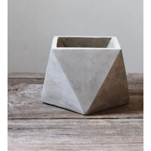 Vases mould geometry mold Silicone mold flower pots molds vase molds 3d moulds pot Cement mould silica gel concrete moulds