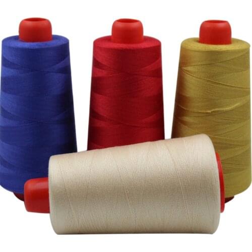 20s/3 Spool Polyester Strong Sewing Thread for Handmade and Machine Making Jeans Denim Canvas Fabric 3000 meter/roll