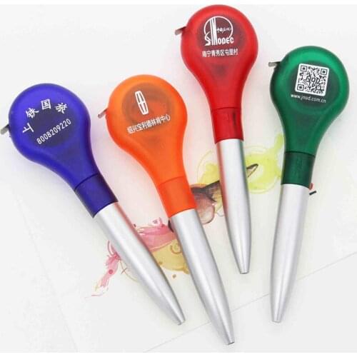 Factory whilesale creative stationery gift telescopic tape measure ball point penlearning supplies school students office use