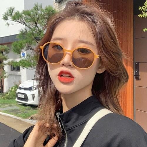Round Sunglasses Women Vintage Sun Glasses for Female Retro Brand Designer Sunglasses-women Elegant Luxury Metal Frames Uv400