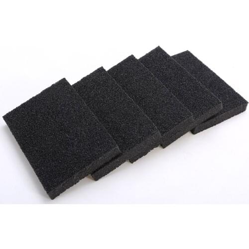 Mayitr 5pcs/lot Black Magic Sponge Kitchen Emery Sponge Cleaner Rub Pot Except Rust Cleaning Sponge for Kitchen Bathroom