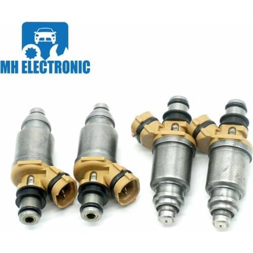 MH Electronic Fuel Injector Nozzle 4PCS/LOT For Toyota Corolla AE110 4AFE 5AFE Carina Corona Avensis LVN 23250-16150 23209-16150