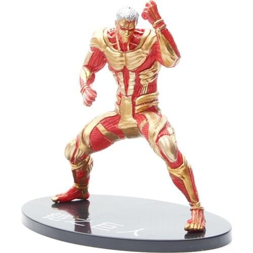 2021 Newest Attack On Titan Anime Figuras 16cm The Armored Titan Doll Action Figure PVC Model Collection Toy