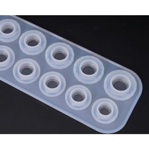 Flat Rings Mould Collection Handmade DIY Jewelry Making Ring Silicone Mold Crystal Epoxy Molds