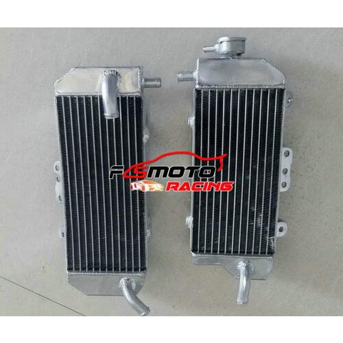 Left & Right Side Aluminum Radiator For Yamaha WR450F WRF450 WRF 450 WR 450F 4-STROKE 2010 2011 10 11