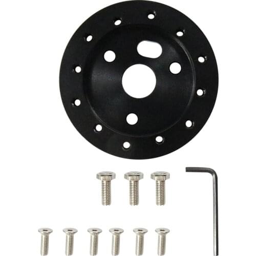 0.5" Hub For 6 Holes Steering Wheel To Fit Grant APC 3 Hole Adapter Boss Spacer