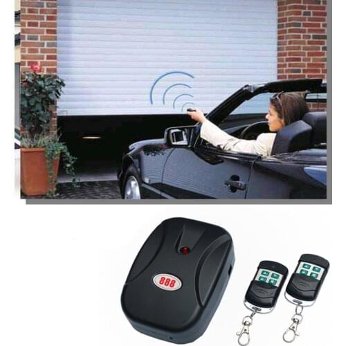 Universal Chain Motor Garage Door Remote Opener 2 Receiver 433mhz Wireless Switch 220v Mando Garaje Universal