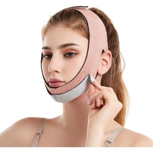 V-line Face Lifting Slimmer V Face Anti Snore Chin Wrinkle Ultra-thin Strap Belt Chin Cheek Slim Lift Up Night Sleep Aid Tool