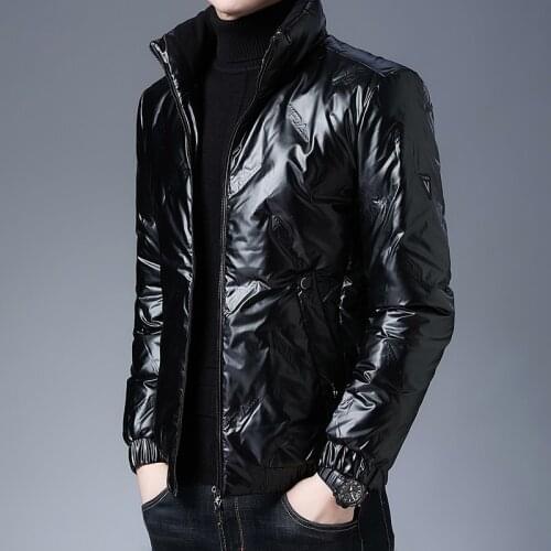 Top Quality Men Winter Coat 2021 New Arrivals Mens Thick Warm Windbreaker Jacket Shiny Bubble Coats Mens Clothes