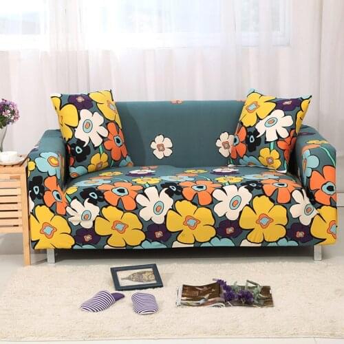 Stretch Sofa Cover Slipcovers Elastic All-inclusive Couch Case for Different Shape Sofa Loveseat Chair L-Style Sofa Case 1PC